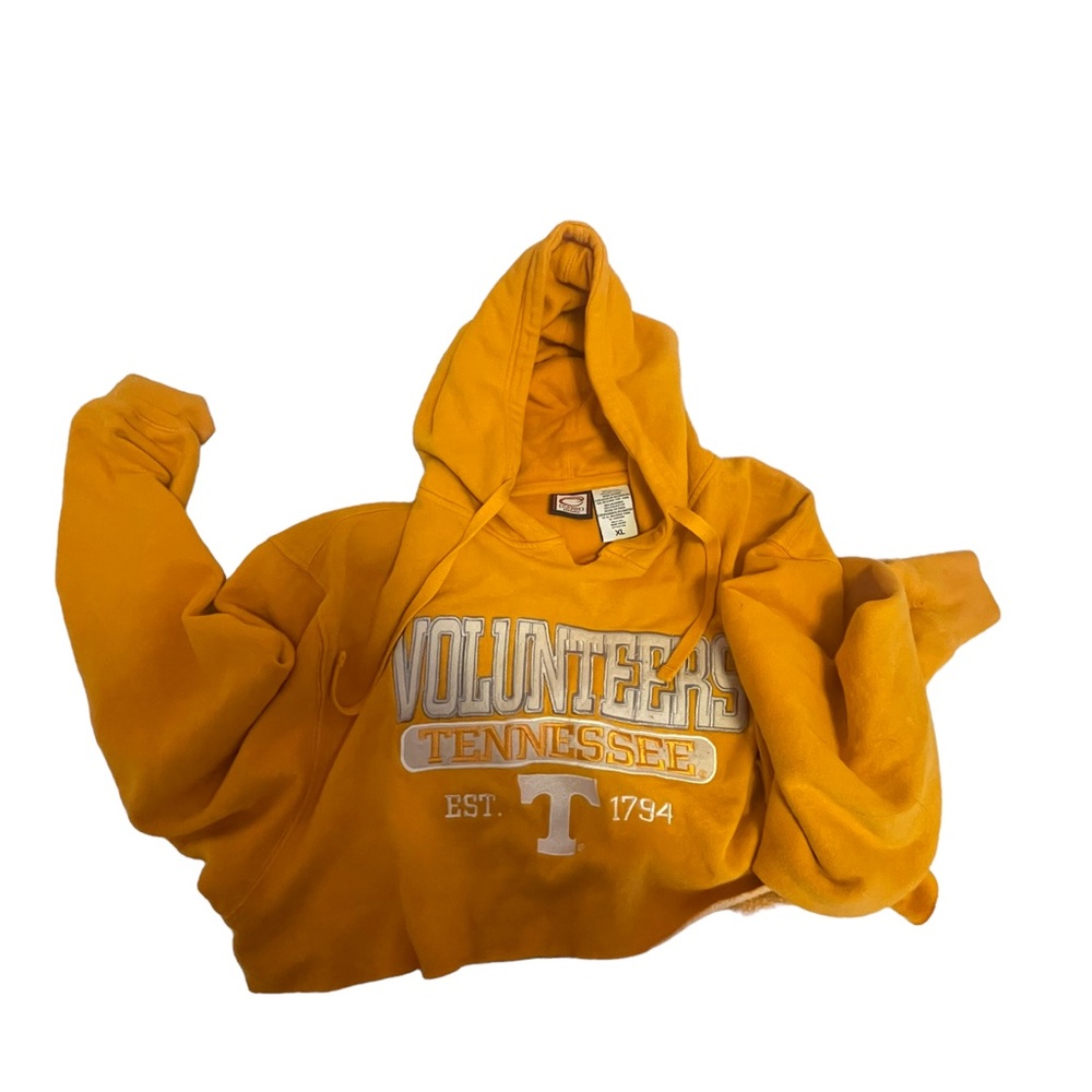 tennessee volunteers cropped hoodie